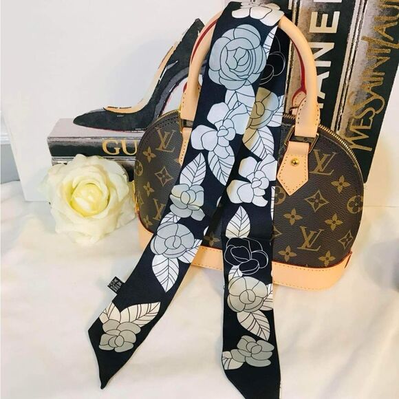 Silk Scarf Twilly (one pair) Brandnew - Picture 3 of 4